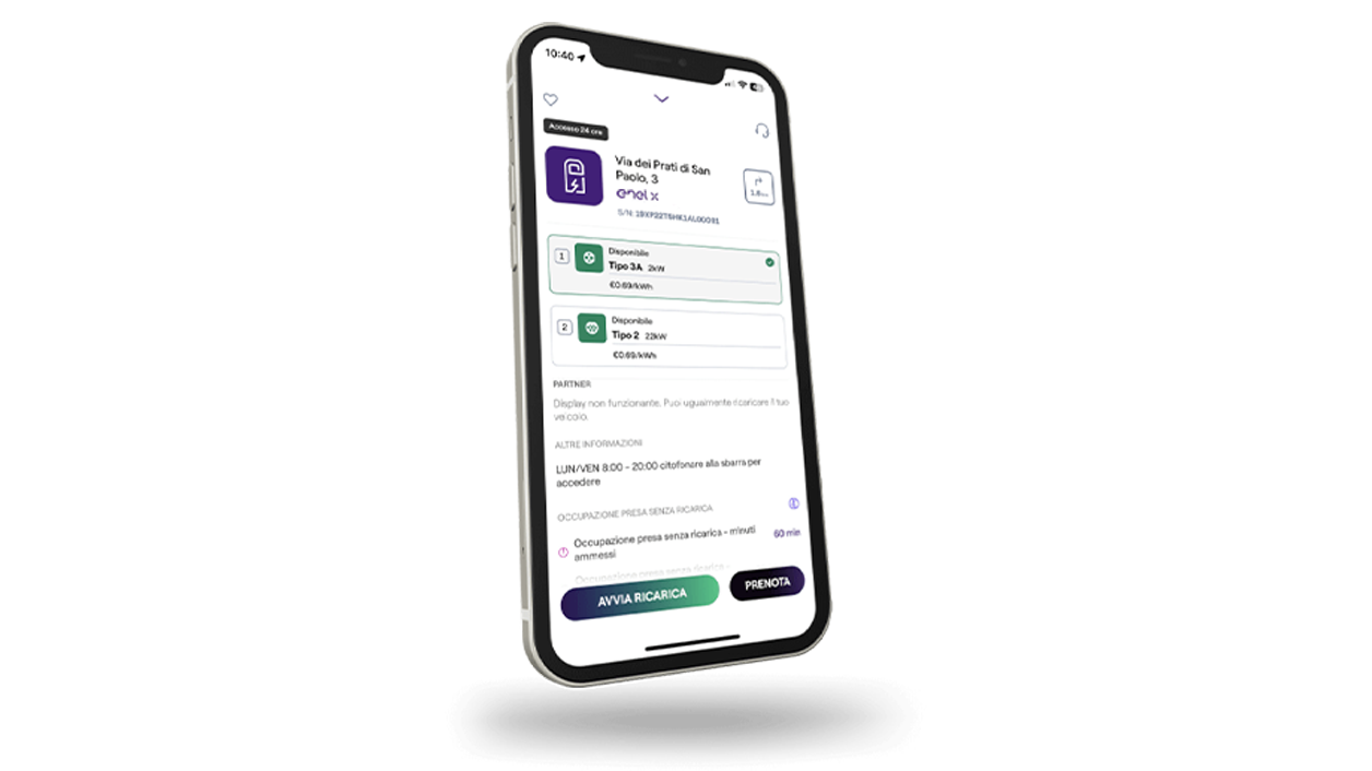 App Enel X Way Tariffa Pay Per Use Premium